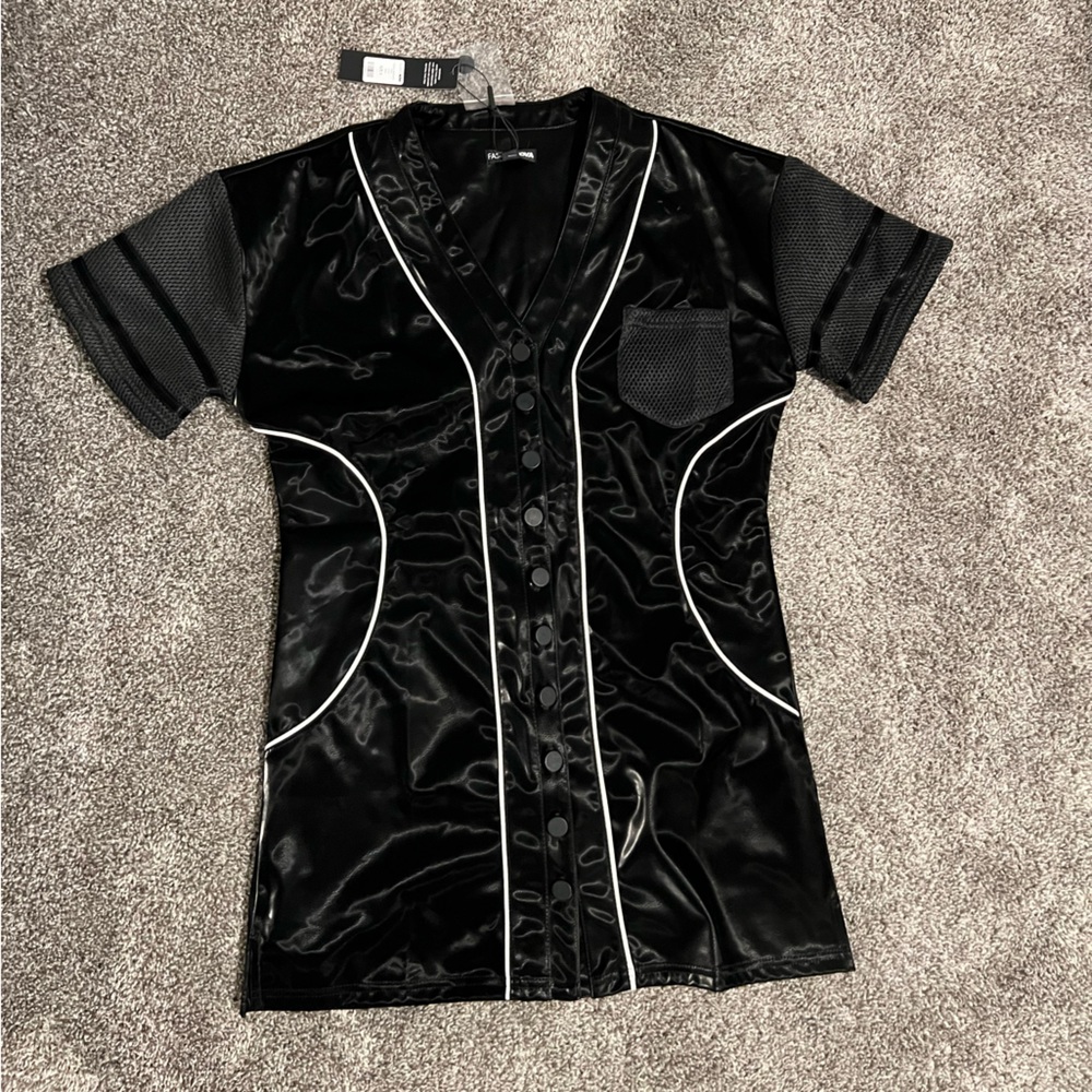 Baseball game style dress